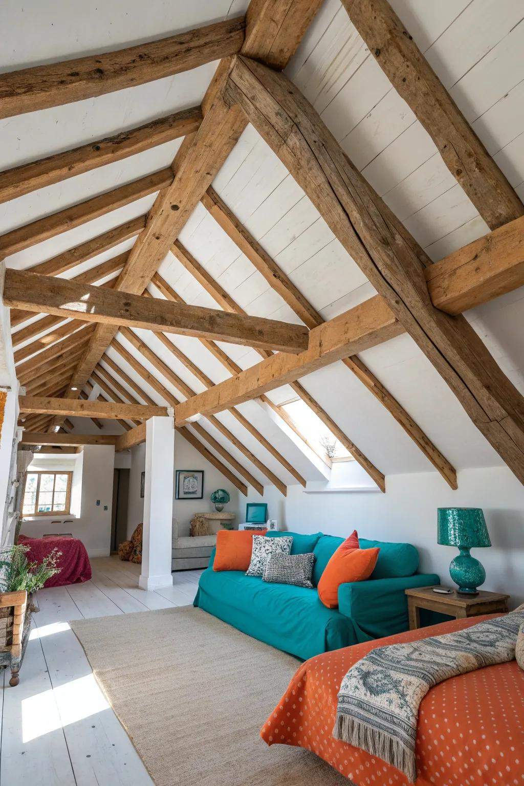 17+ Inspiring White Wood Ceiling Ideas For Your Home - Ferndream with regard to Exposed Beam Ceiling Ideas