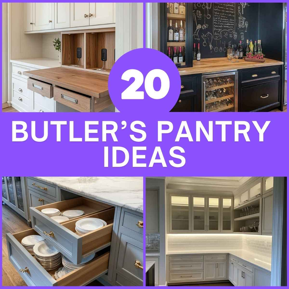 20 Butler’s Pantry Ideas To Maximize Storage & Style pertaining to Butler's Pantry Design Modern