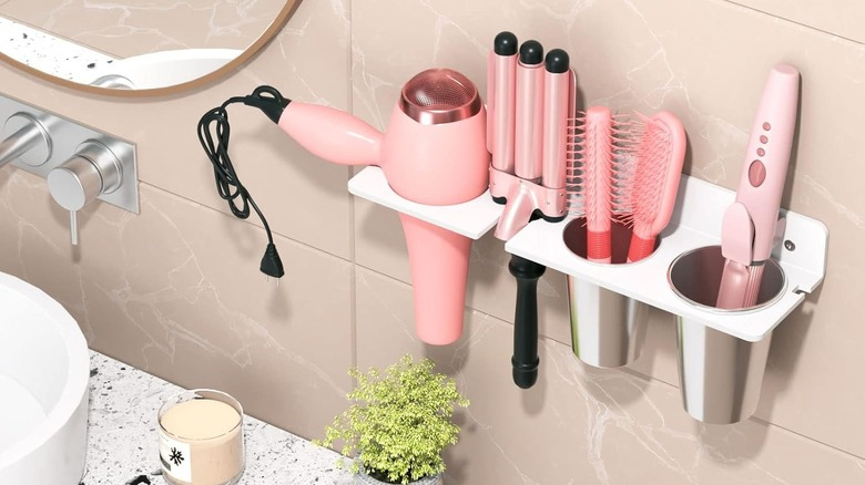 5 Products That Will Organize Your Bathroom & Protect Countertops From Heat with regard to Hair Tool Organizer Heat Proof