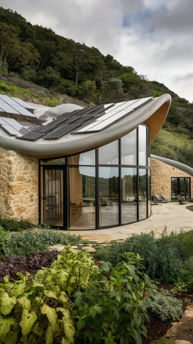 5 Revolutionary Earthship Homes You Must See! | Earthship Home ... in Beyond the Hype A Realistic Look at the Six Design Pillars of Earthship Homes