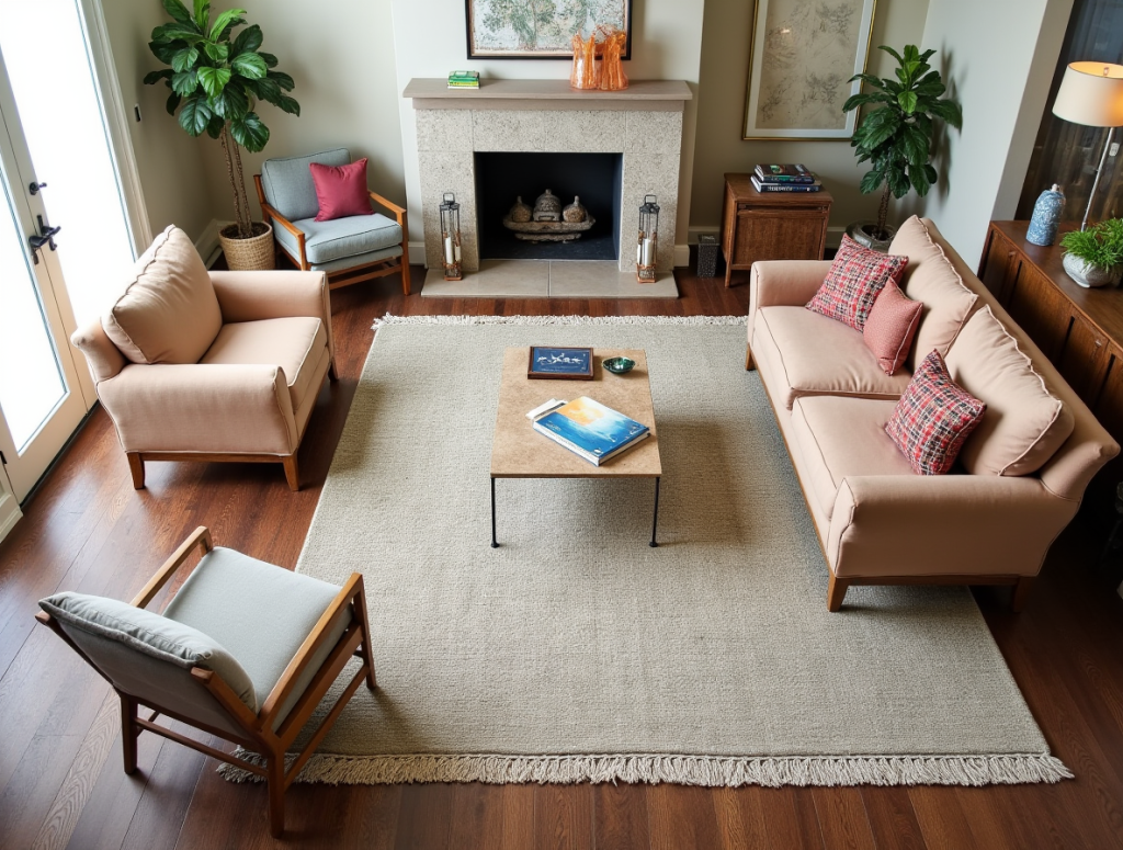 8X10 Rug: Choosing The Perfect Style - Qali pertaining to Carpet Vs Rug Placement Guide