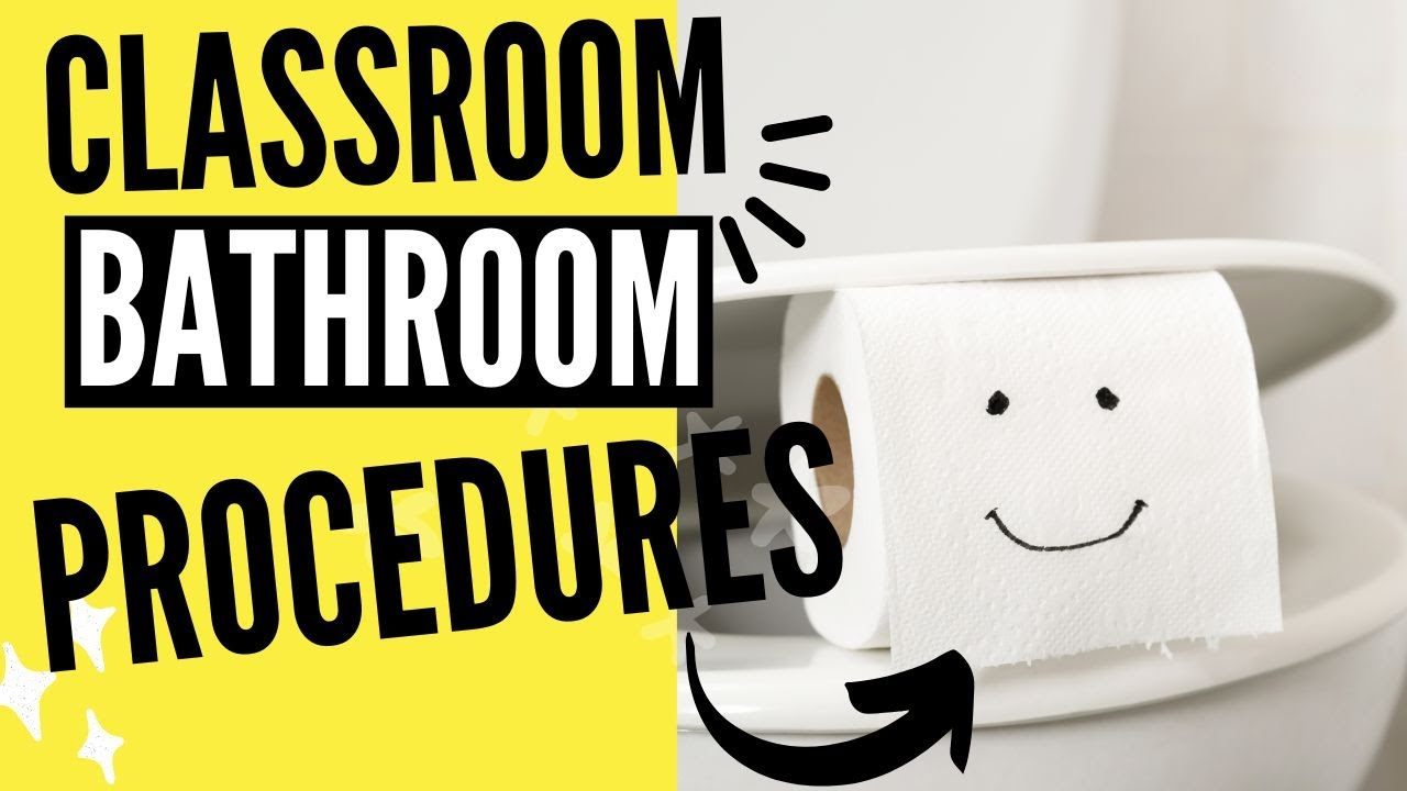 Bathroom Procedures To Teach In The Classroom With Bathroom Rules ... throughout What MaP Scores Really Mean for Your Daily Bathroom Experience