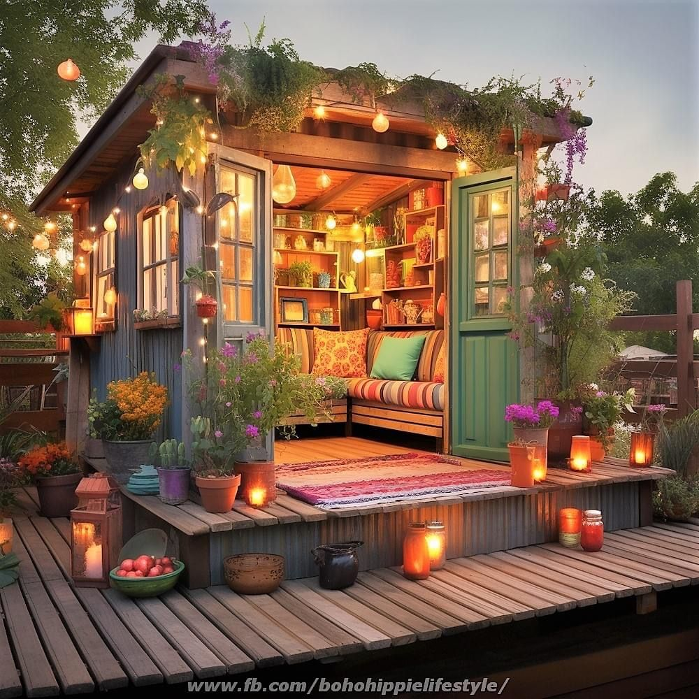 From Sheds to Decks Creating a Celestial Sanctuary at Home