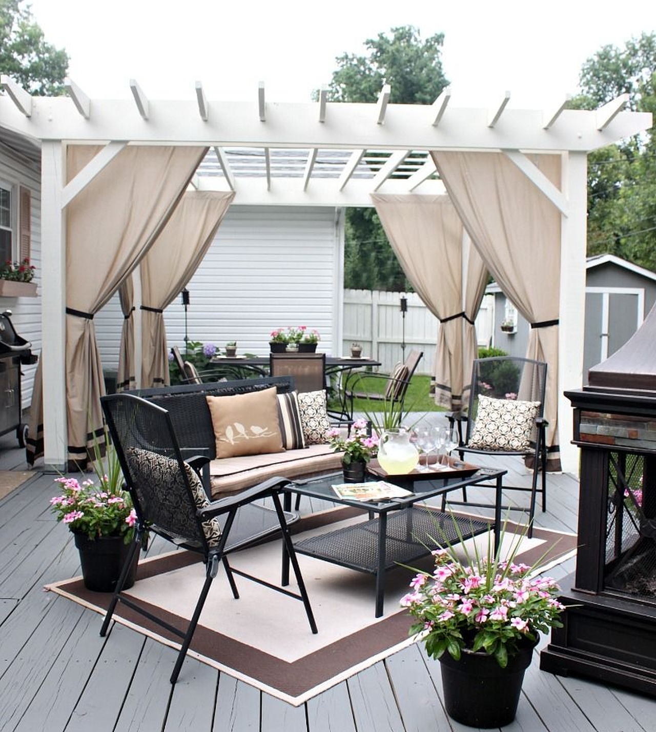 Best Wooden Pergola Designs To Turn Your Outdoors Into An Oasis pertaining to Expert Tips for Turning a Basic Pergola into a Luxurious Outdoor Room
