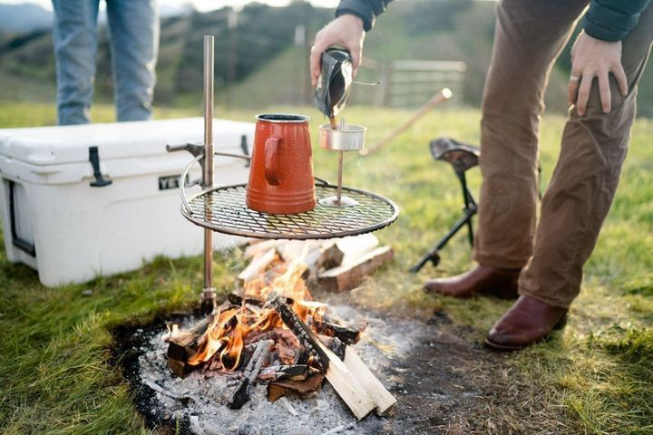 Breeo Outpost 19 With Bag - Outpost 19 | Fire Pit, Open Fire Cooking ... for Cooking Over Open Fire with the Breeo Outpost Grill
