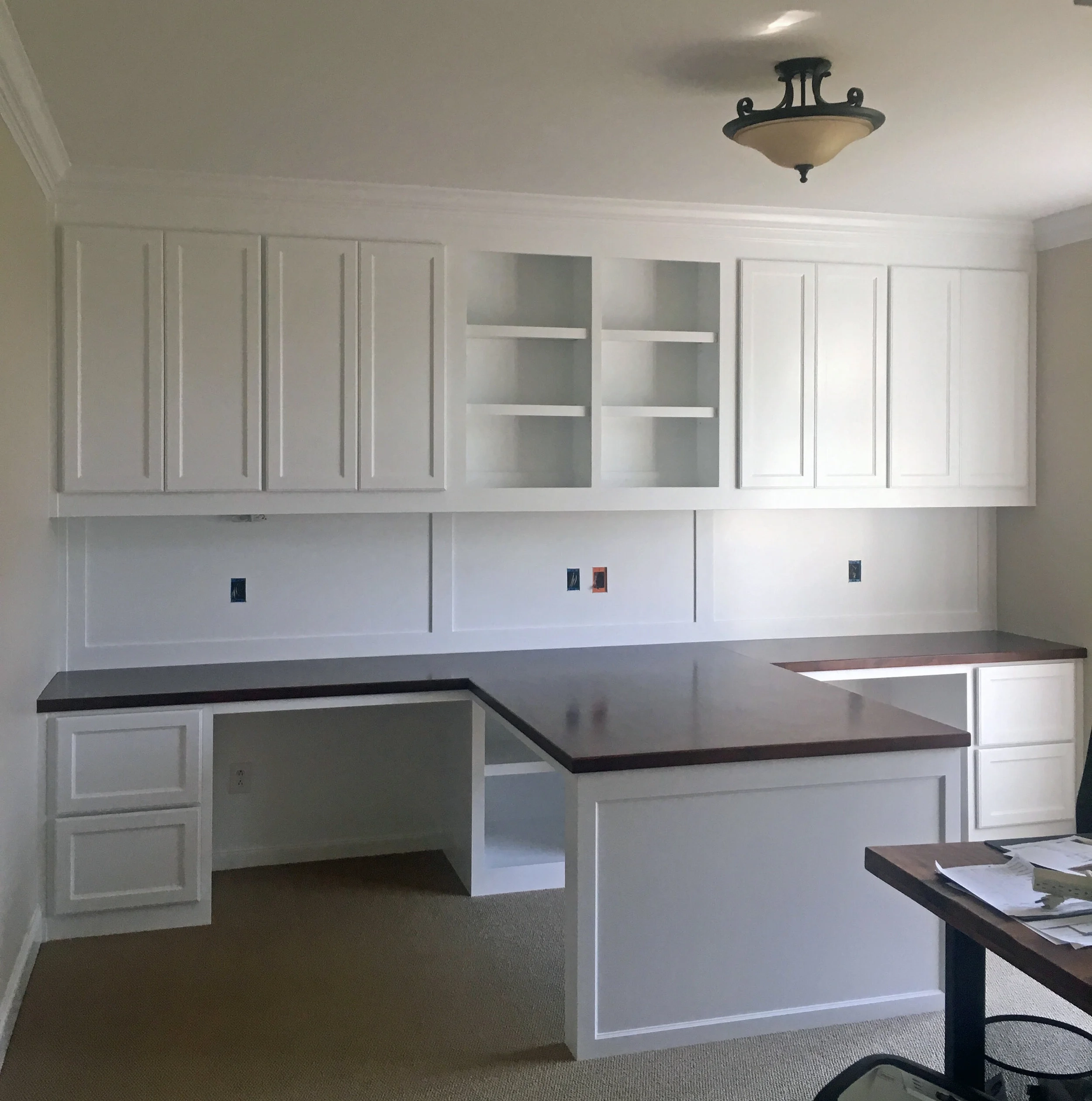 Cabinets With Desks: Stylish Workspaces That Blend Function And Design throughout Designing Seamless Built-In Desks That Blend Work and Living Spaces