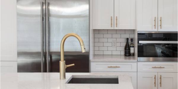 Can You Mix Metal Finishes In Your New Kitchen? - Kitchen Cabinets And ... pertaining to Mixed Metal Kitchen Hardware Rules