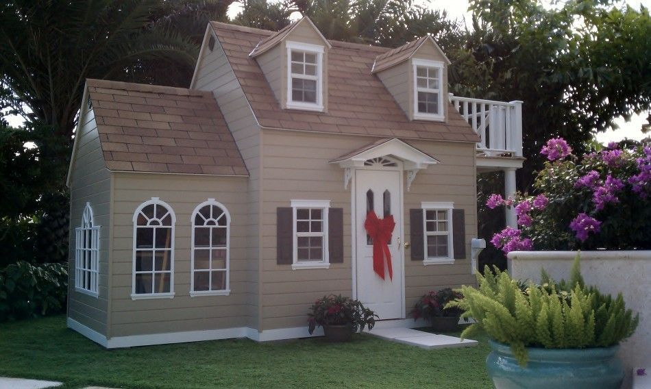 Childrens Custom Playhouses| Diy Playhouse Plans | Lilliput | Build A ... pertaining to Playhouse Design Custom