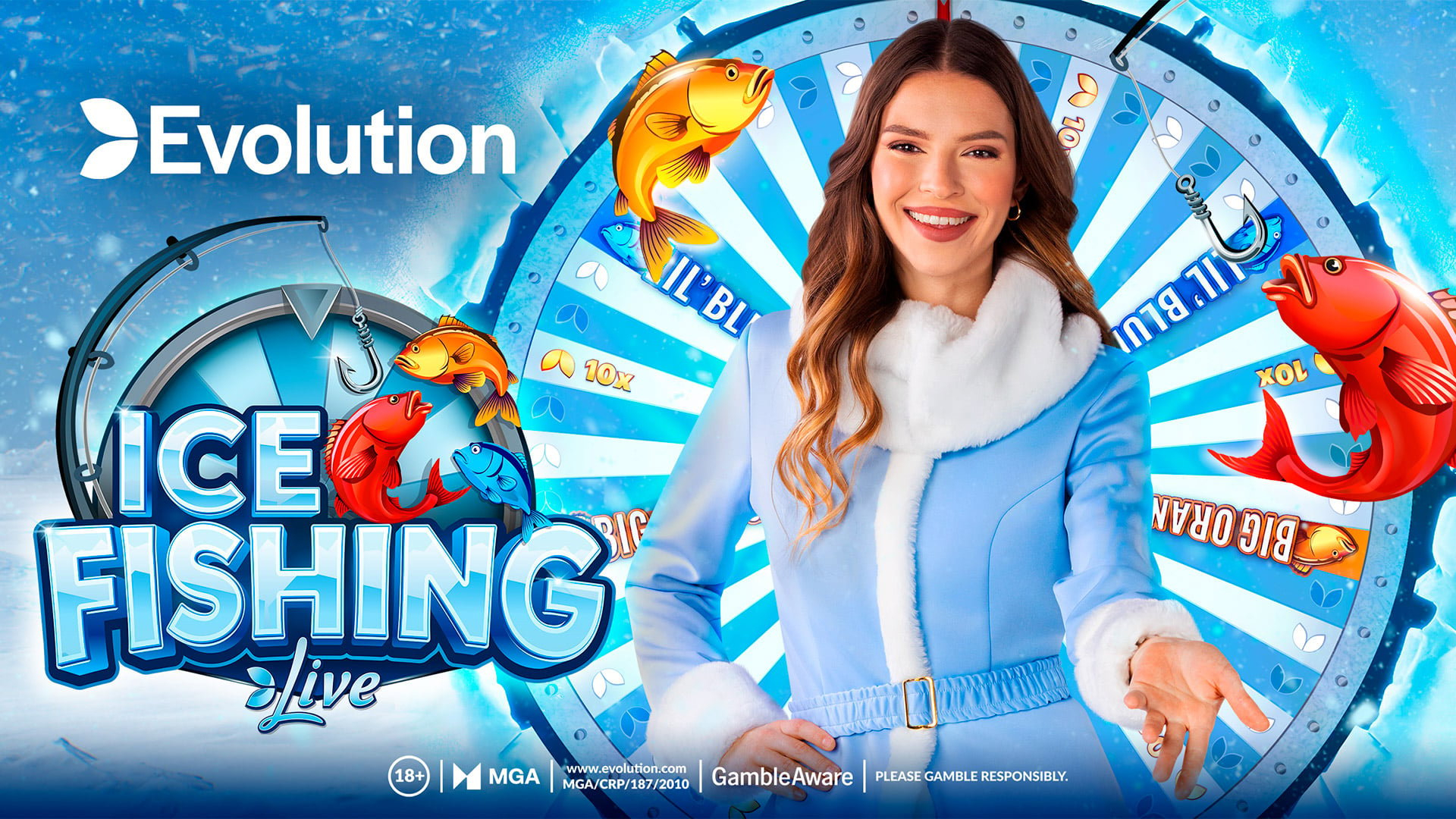أطلقت شركة Evolution برنامجًا مباشرًا سريعًا للألعاب بعنوان Ice Fishing ... for Servant Quarter Design Modern