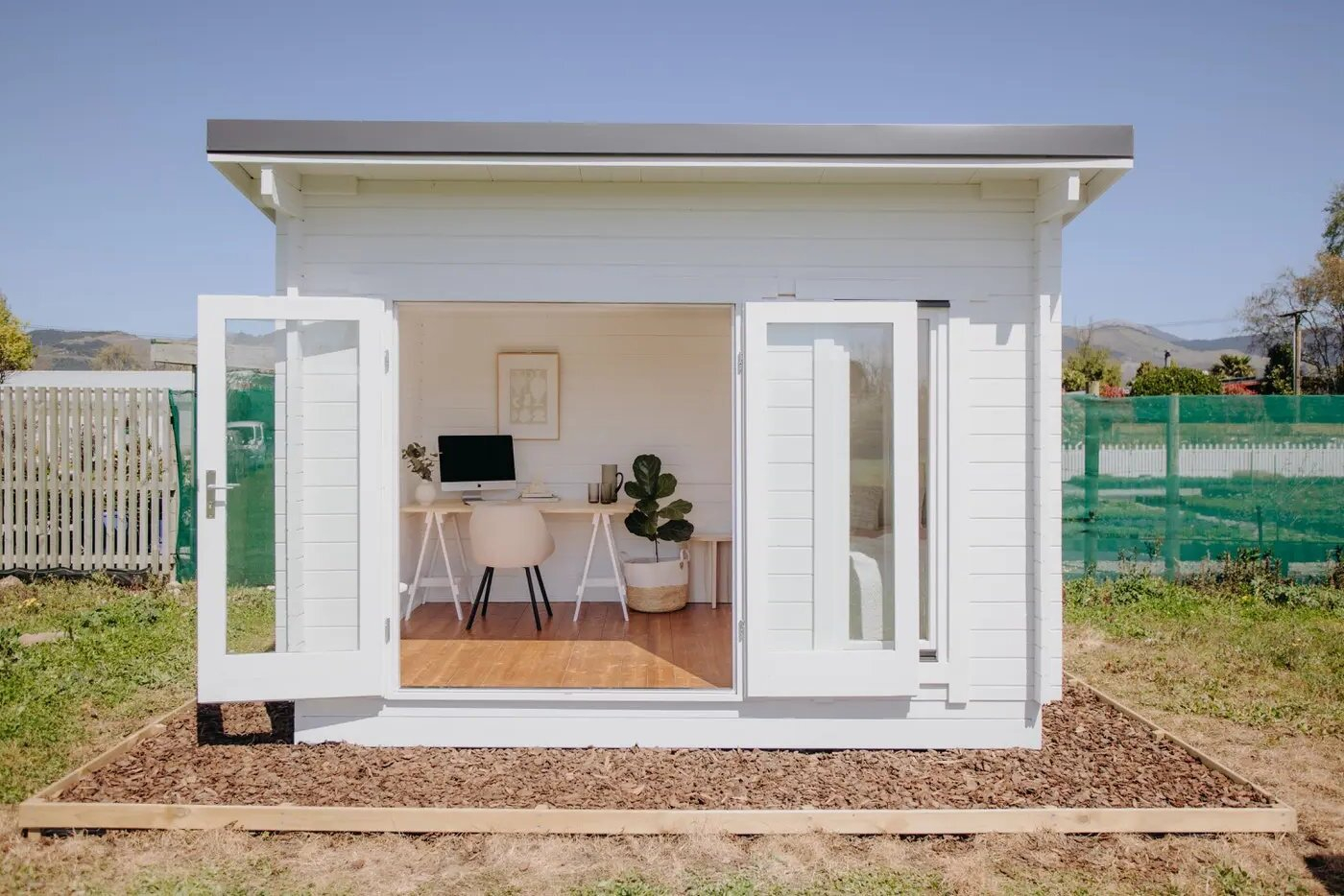 Diy Shed Office: Transforming A Storage Space Into A Productive ... within Transform Your Cluttered Shed Into a Functional Workspace With These 2026 Storage Solutions