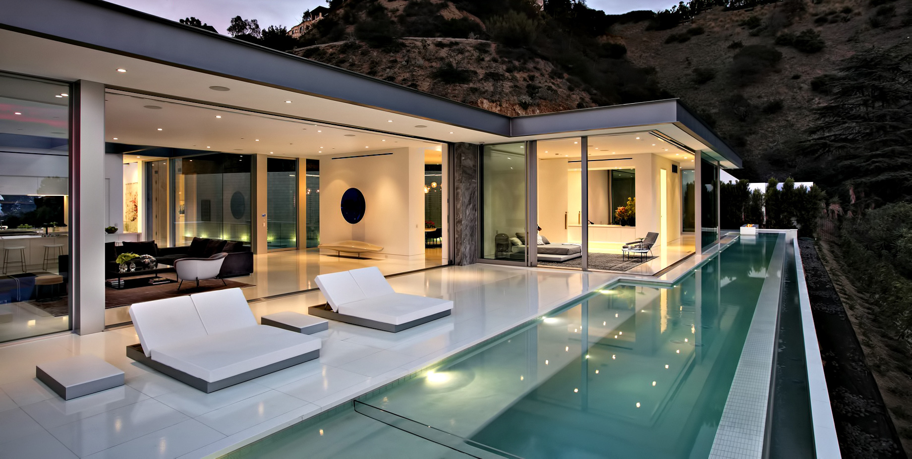 Hollywood Hills Modern Homes within How Top Hollywood Designers Balance High Security With Soft Family Comfort in Modern Homes