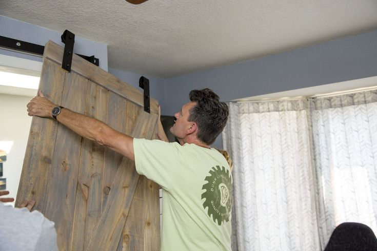 How To Hang A Barn Door | Hanging Barn Doors, Barn Door Installation ... with regard to How to Hang a Barn Door Without Ruining Your Drywall