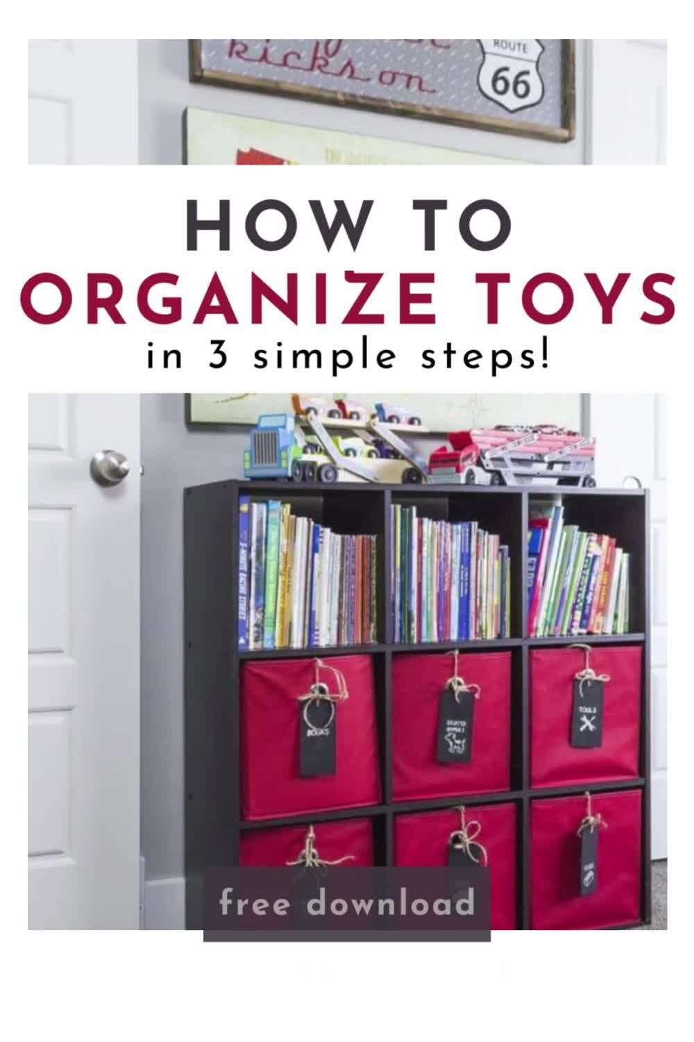 How To Organize Toys In Three Simple Steps – Artofit inside Playroom Design Montessori