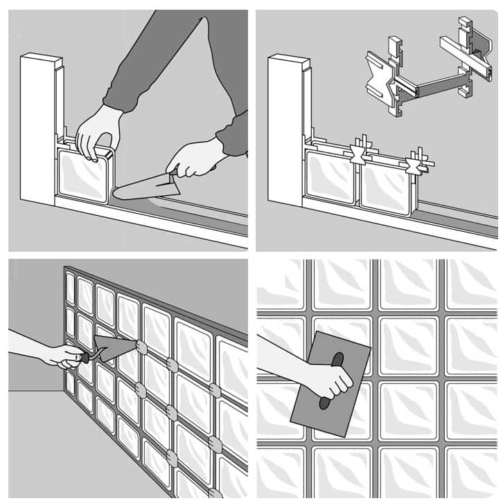 Windows Block Install How to Install Glass Block Windows Yourself Without Losing Your Mind