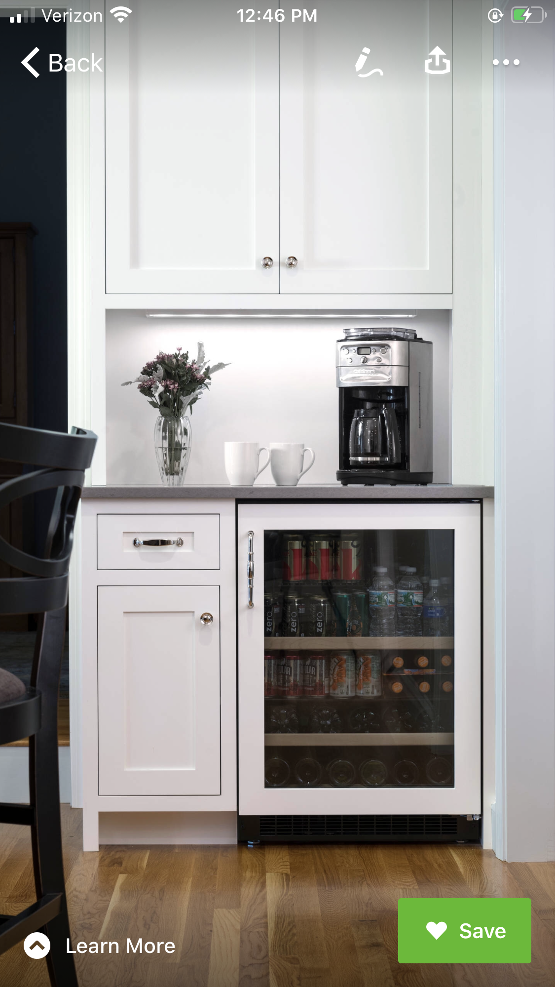 Kitchen Beverage Center Cabinets intended for The Hidden Details That Make a Beverage Center Functional for Real Life