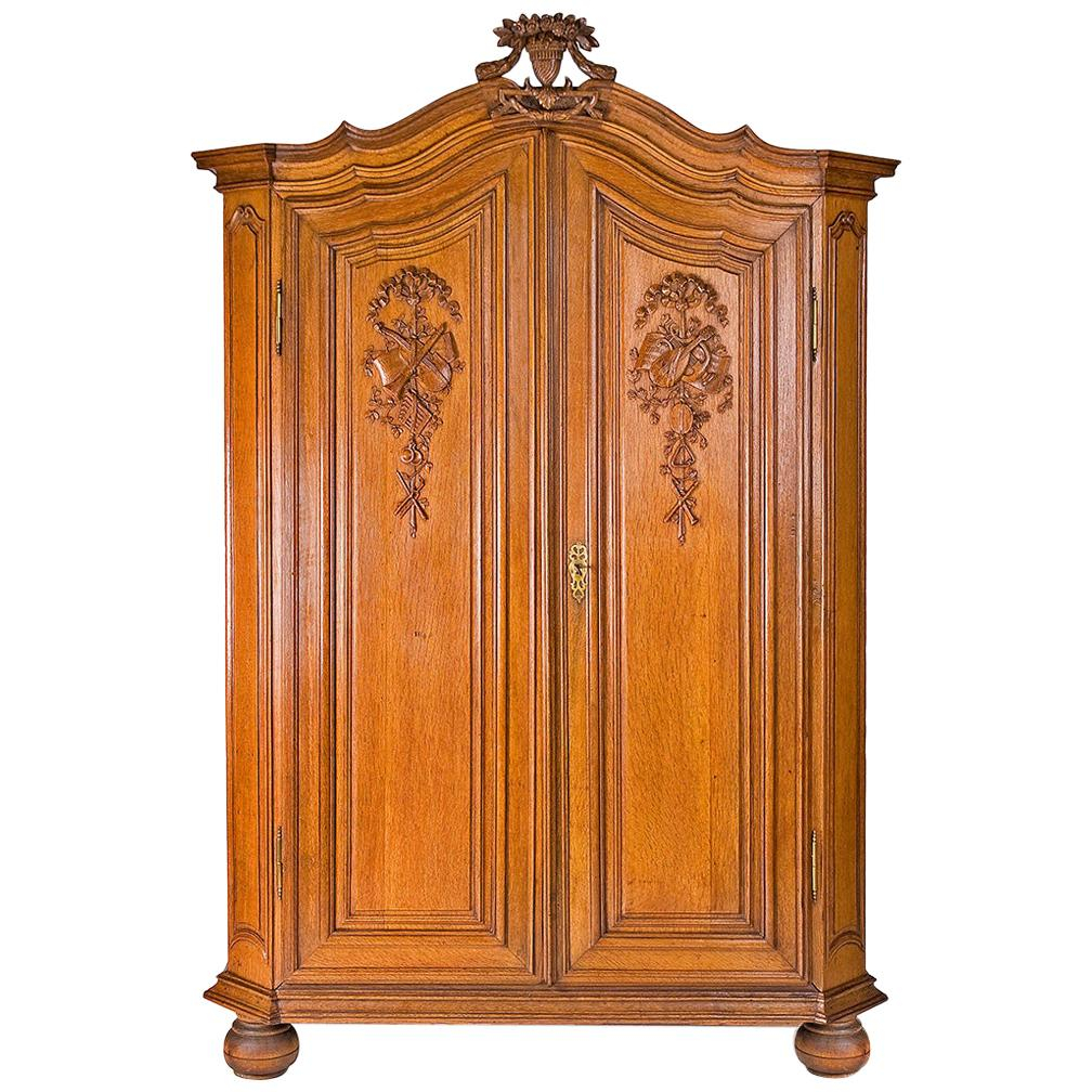 Painted Armoire Or Wardrobe, Circa 1840 At 1Stdibs regarding Is It an Armoire or a Wardrobe? The Historical Context Behind Two Similar Furniture Pieces