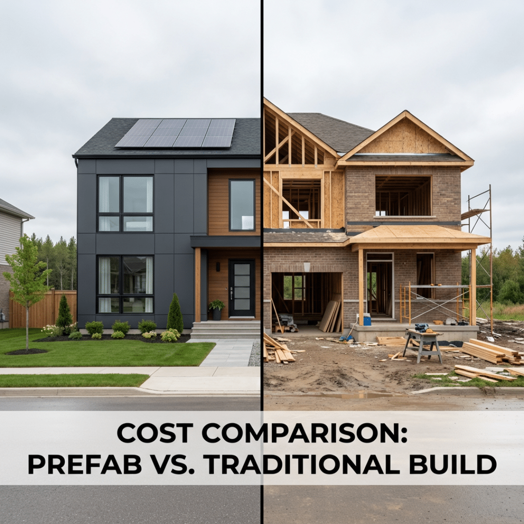 Prefab Homes Cost Comparison Vs Traditional Homes In Canada ... pertaining to Hidden Fees and True Savings in Prefab vs Traditional Construction
