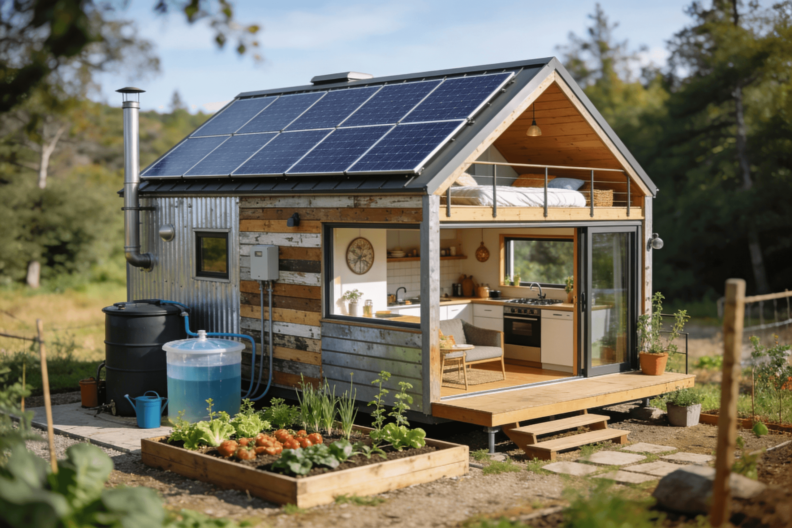 Self Sufficient Tiny Homes: The Ultimate Guide To Off Grid Living with regard to Living Building Challenge Home