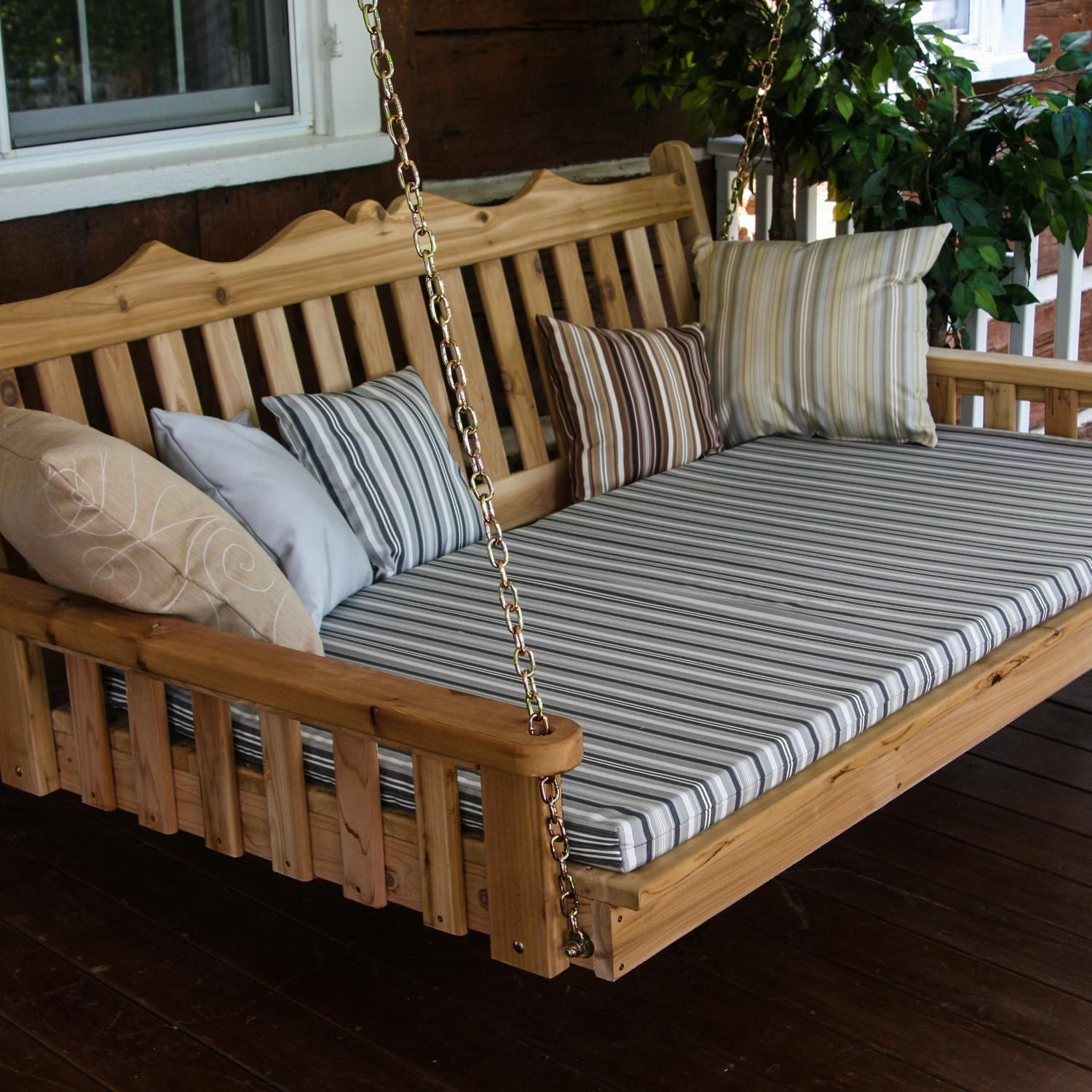 Swing Bed Mattress At Stephen Lund Blog intended for Swing Bed Porch Design