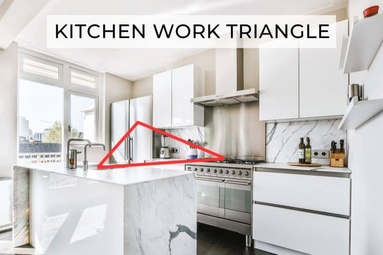 The Kitchen Work Triangle - A Quick Guide (& How To Use It) within Kitchen Zone Design Layout