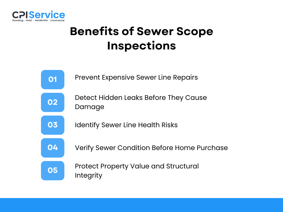 What Is Sewer Scope Inspection And Why Do You Need One? | Cpi Service with regard to Sewer Scope Inspection Necessary