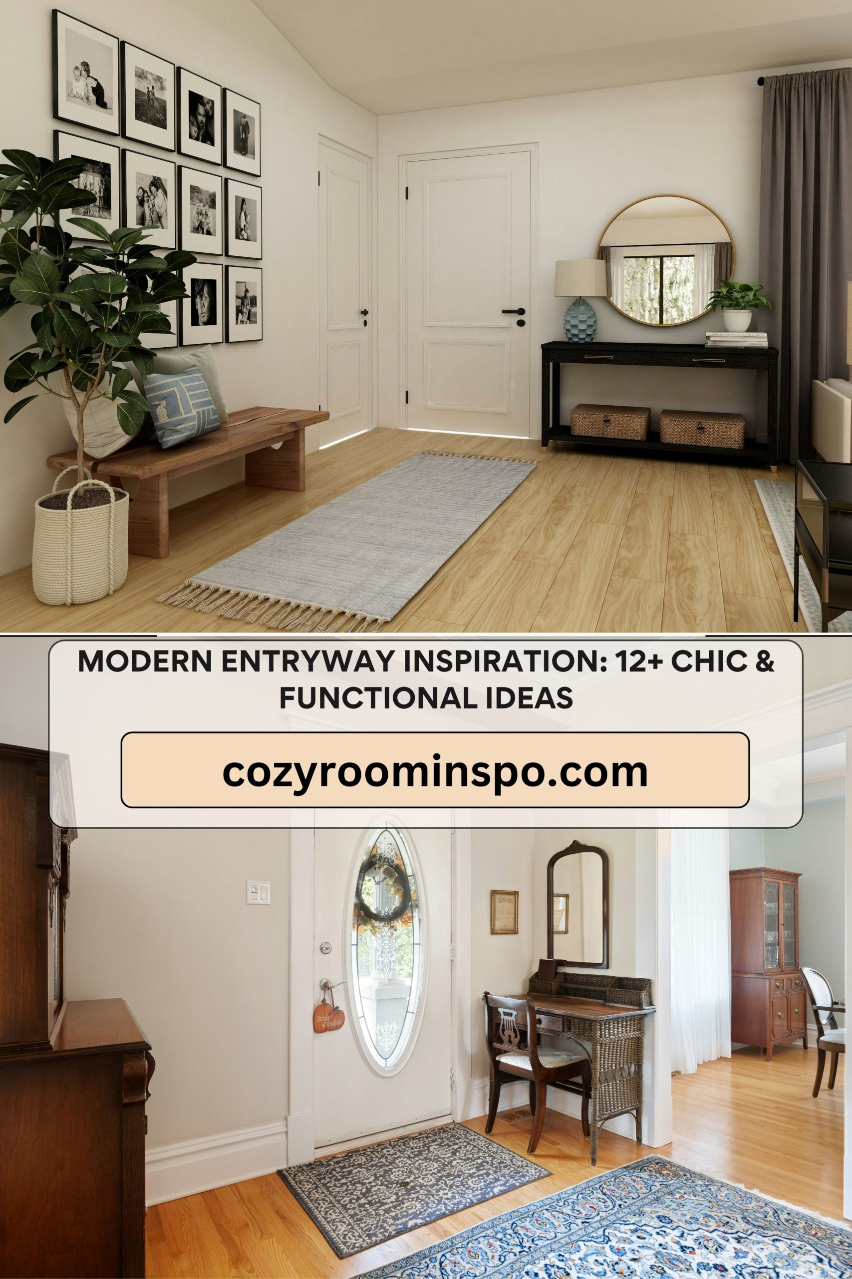 12 Modern Entryway Ideas That Will Instantly Elevate Your Home - Cozy ... in Inspiring Ideas to Transform Your Foyer into a Stunning Gateway for Guests