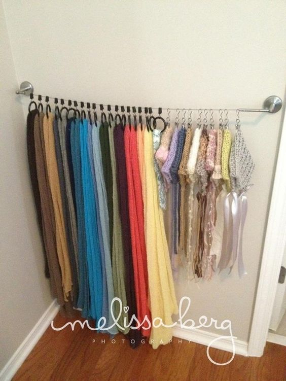 Brilliant ways to store delicate silk scarves without causing permanent creases