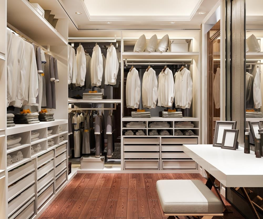 18 Luxury Walk-In Closet Ideas That Will Blow Your Mind! inside How open closet systems stack up against walk in closets in 2026