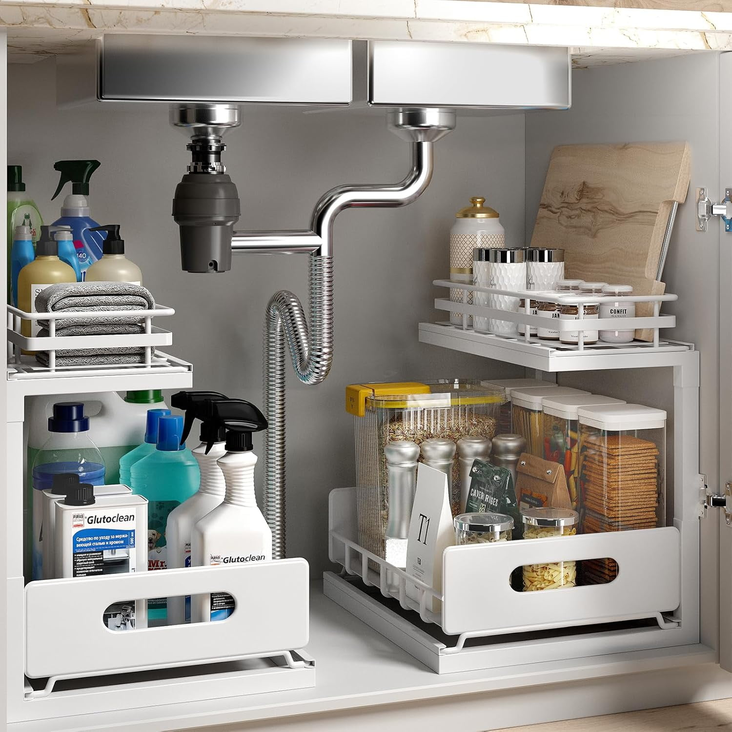 What Years of Interviewing Professional Cleaners Taught Me About Organizing the Under Sink Cabinet