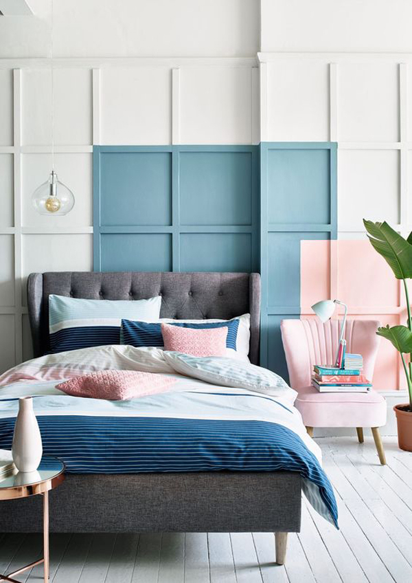20 Cool Ways To Color Blocking Ideas | Homemydesign with How to Use Color Blocking to Completely Transform Small Rooms Without Overwhelming the Space