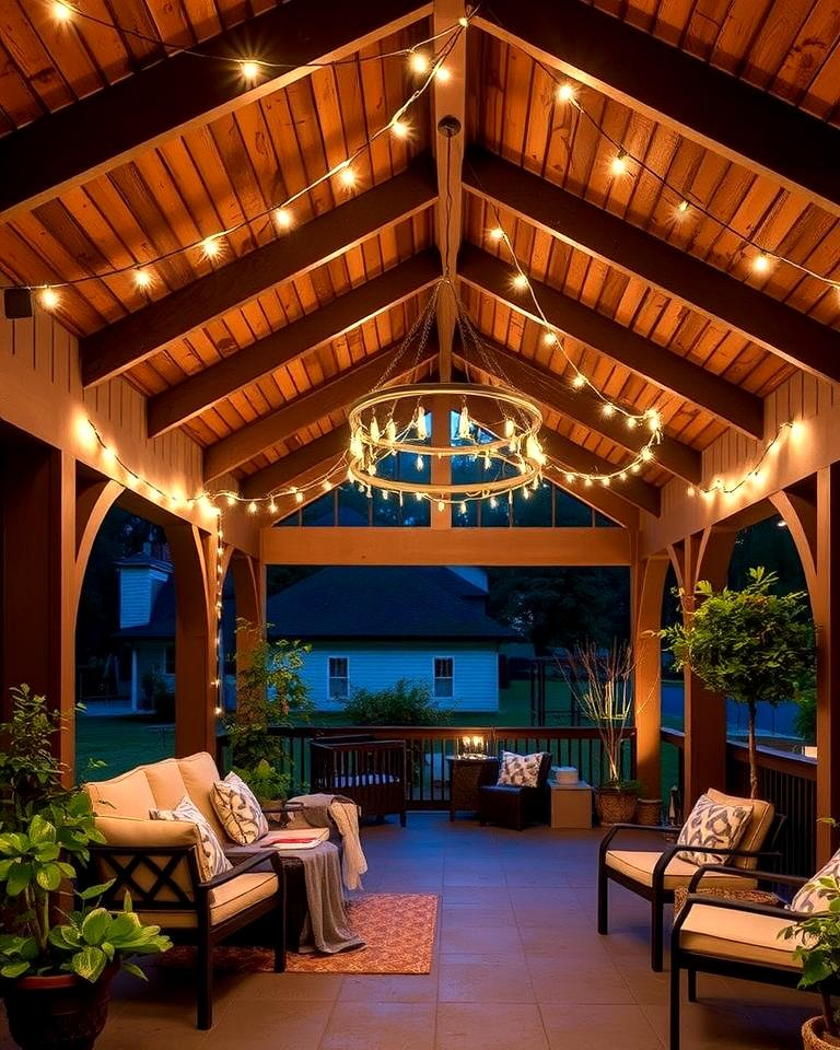 20 Covered Patio Lighting Ideas For Outdoor Ambiance intended for Clever lighting ideas to make your patio welcoming long after sunset