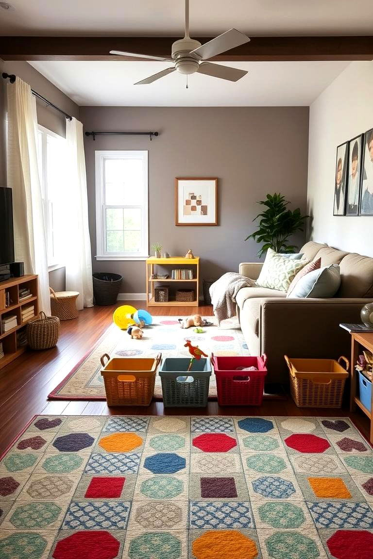 Smart Living Room Layouts That Balance Adult Relaxation with Toddler Playtime