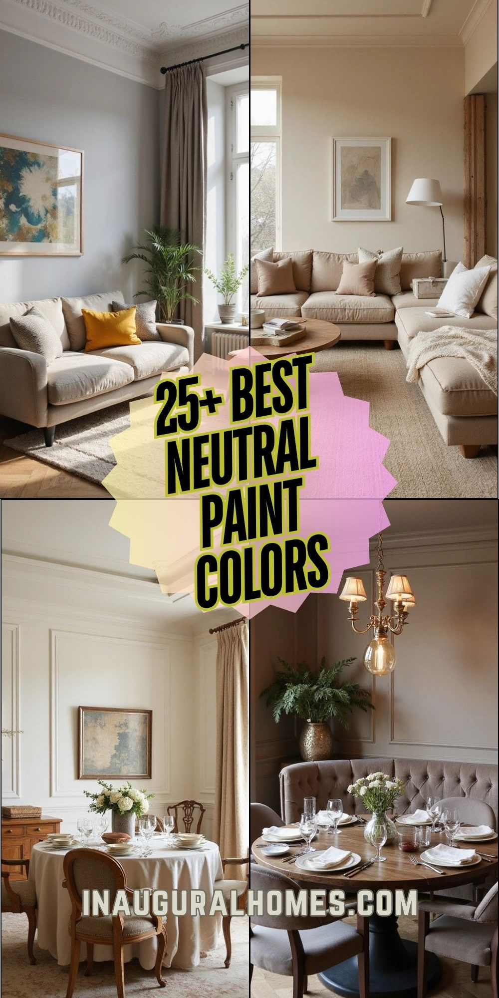 25+ Best Neutral Paint Colors That Will Transform Your Home! In 2025 ... inside Color Matching Tips Rooms