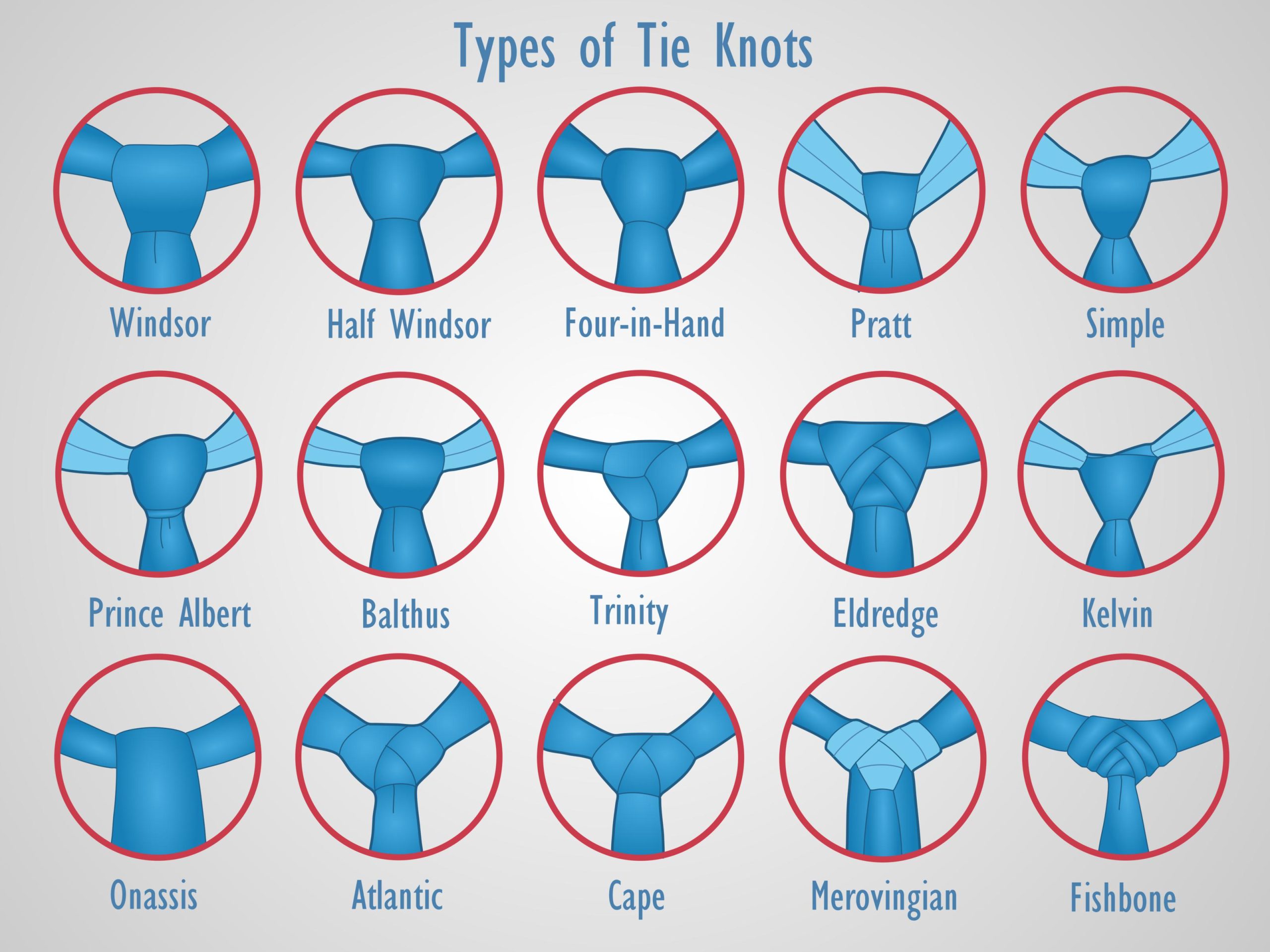 25 Popular Types Of Tie Knots & How To Tie Them within Five subtle ways to tie completely different furniture styles together without losing your personality
