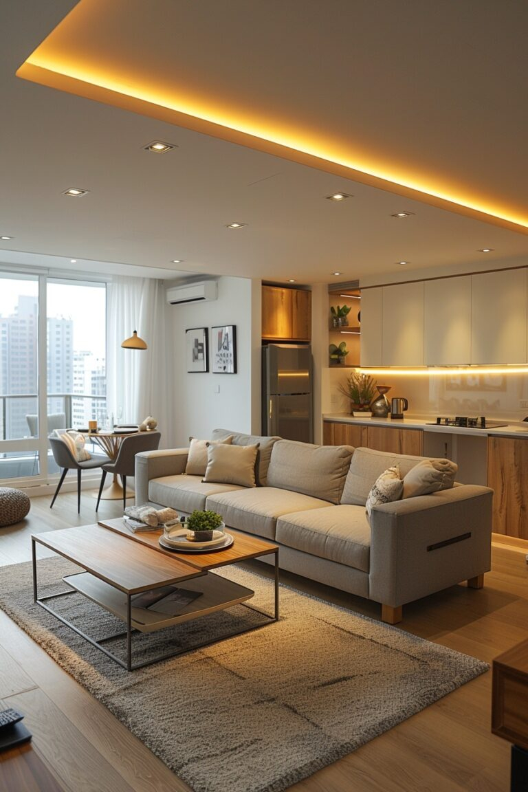 29 Small Apartment Ideas To Make Your Space Feel Larger - My Elegant Home regarding Weekend Home Makeover