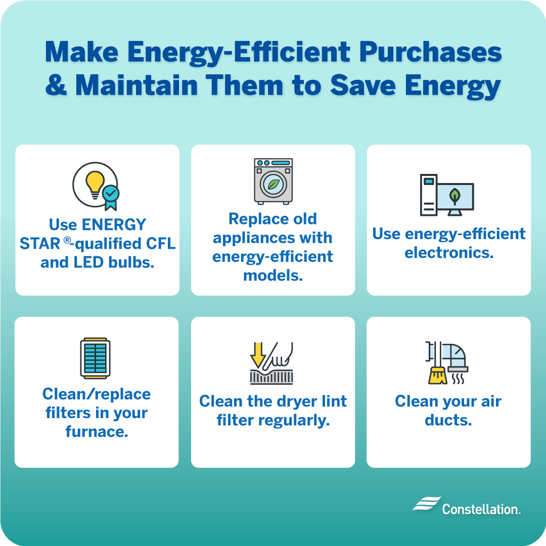 31 Ways To Save Energy In Your Home | Constellation within Smart steps to make your older home way more energy efficient