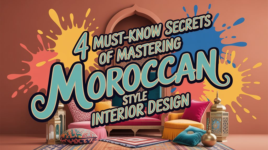 4 Secrets You Must Know To Master Moroccan Interior Design - Maroskan for Turn Your Messy Bedside Catch All Into a Peaceful Sanctuary With These Proven Design Secrets