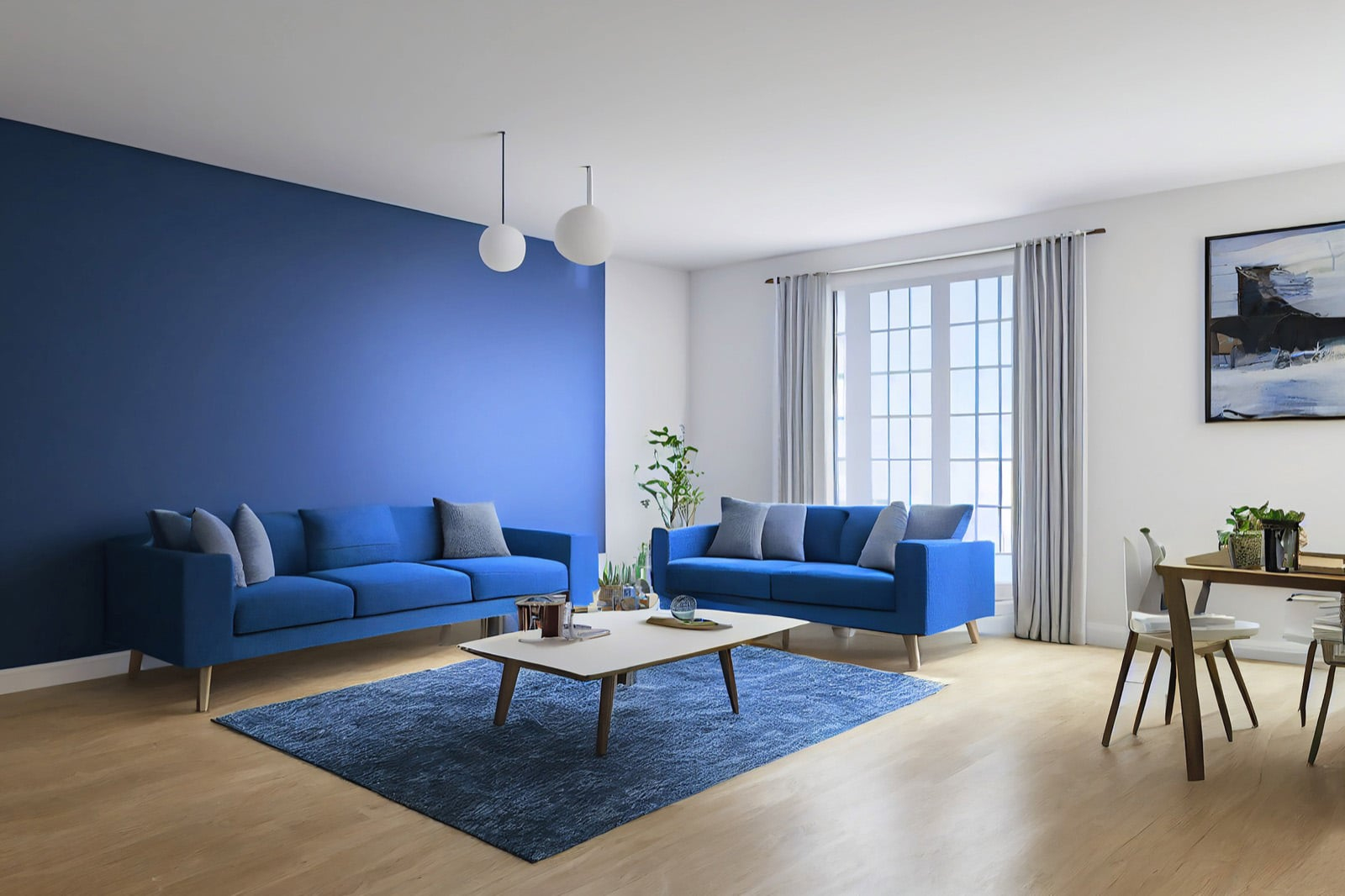 5 Stunning Wall Colour Combination Ideas For Your Living Room - All For One in How the Colors on Your Walls Quietly Shape Your Daily Mood