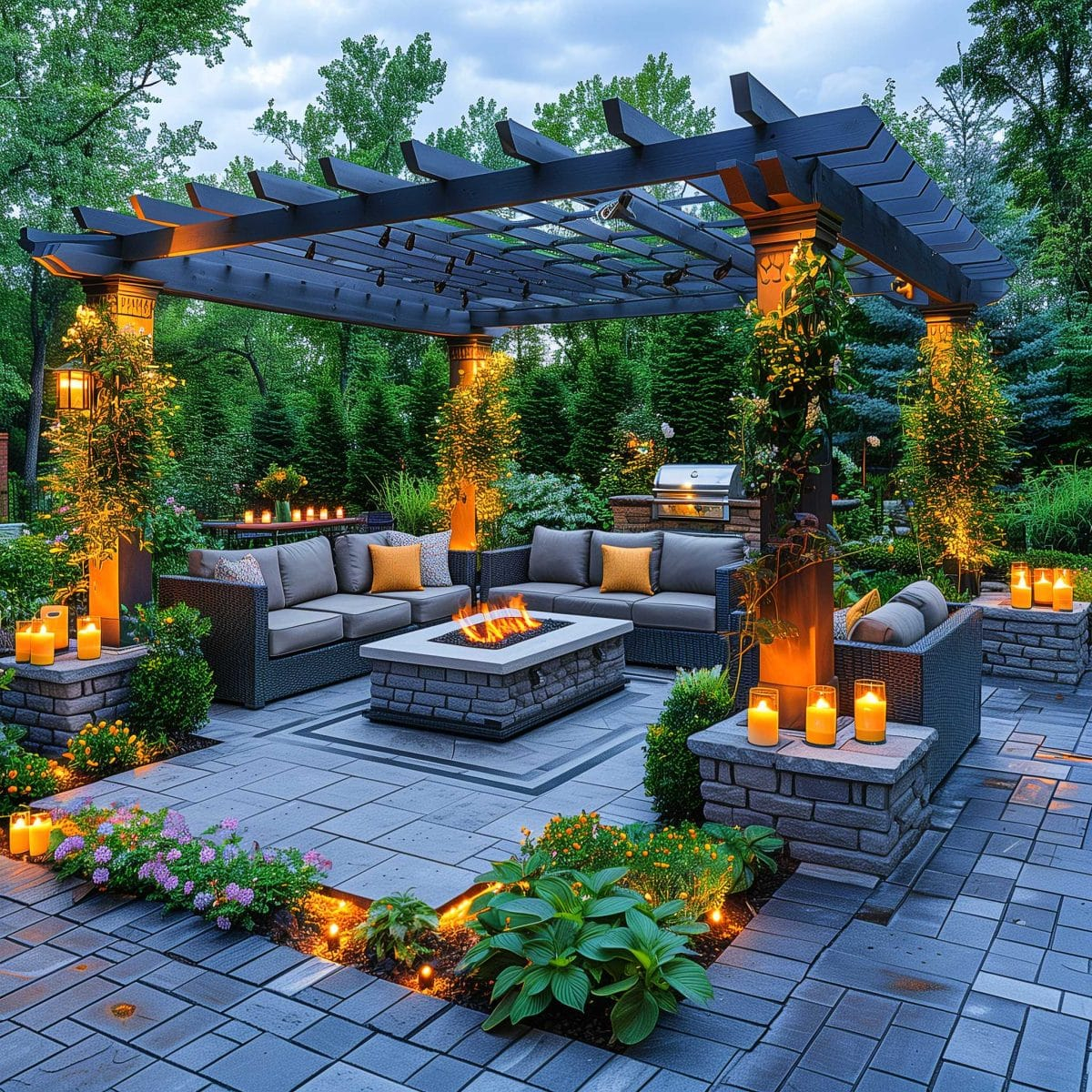 50+ Beautiful Outdoor Living Spaces That Will Make You Never Want To Go ... within The Art of Creating a Comfortable and Durable Backyard Living Space