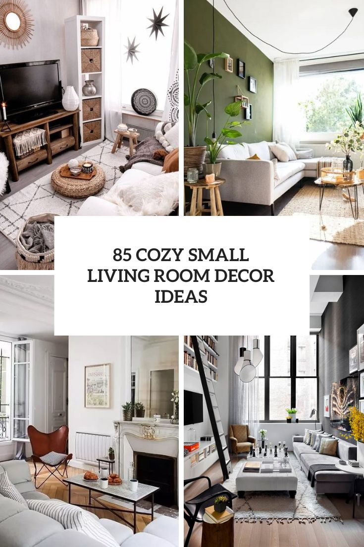 85 Cozy Small Living Room Decor Ideas - Shelterness pertaining to Interior Design For Small Apartments