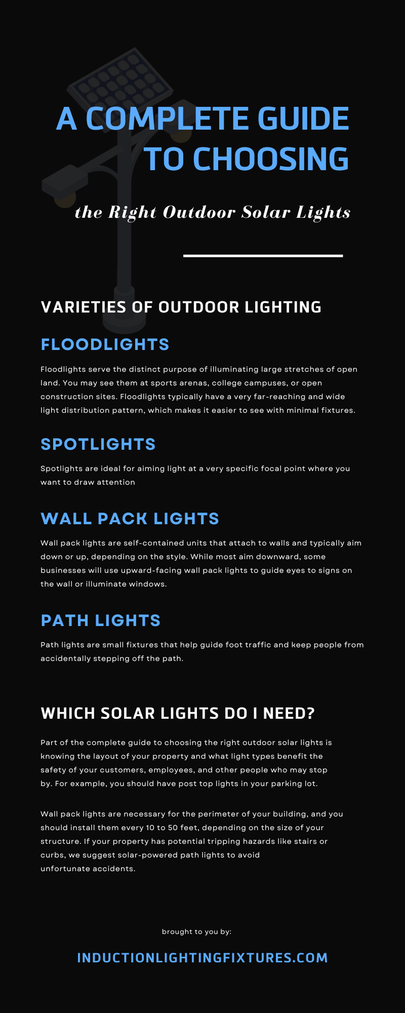 A Complete Guide To Choosing The Right Outdoor Solar Lights - Induction ... in The Complete Guide to Choosing the Right Outdoor Lights for Your Patio