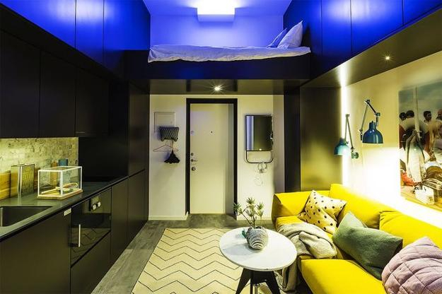 Bright Small Spaces With Unusual Color Design And Lighting Ideas with regard to Weekend Home Makeover