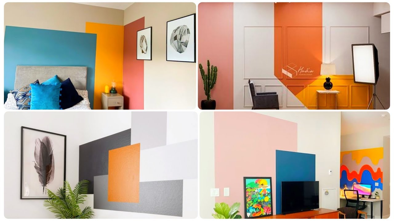 Color Blocking Paint Ideas To Add Style & Shape To Your Walls | Wall ... within How the Colors on Your Walls Quietly Shape Your Daily Mood