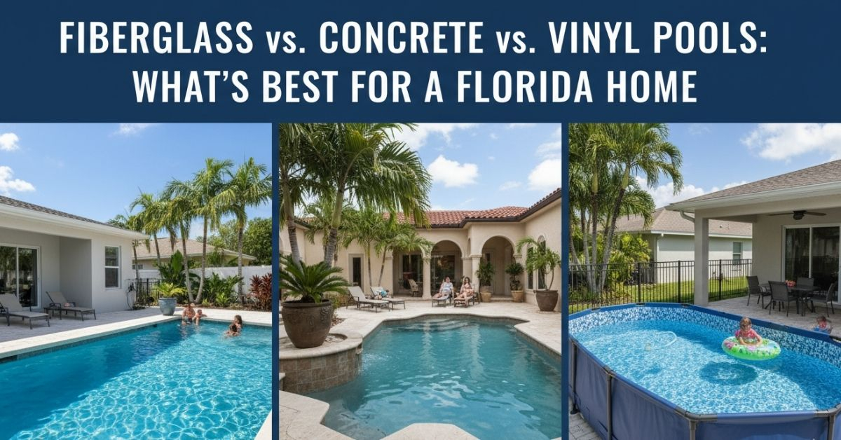Fiberglass Vs. Concrete Vs. Vinyl Pools: What’s Best For A Usa Home within How to Calculate the True ROI of Concrete Fiberglass and Vinyl Swimming Pools