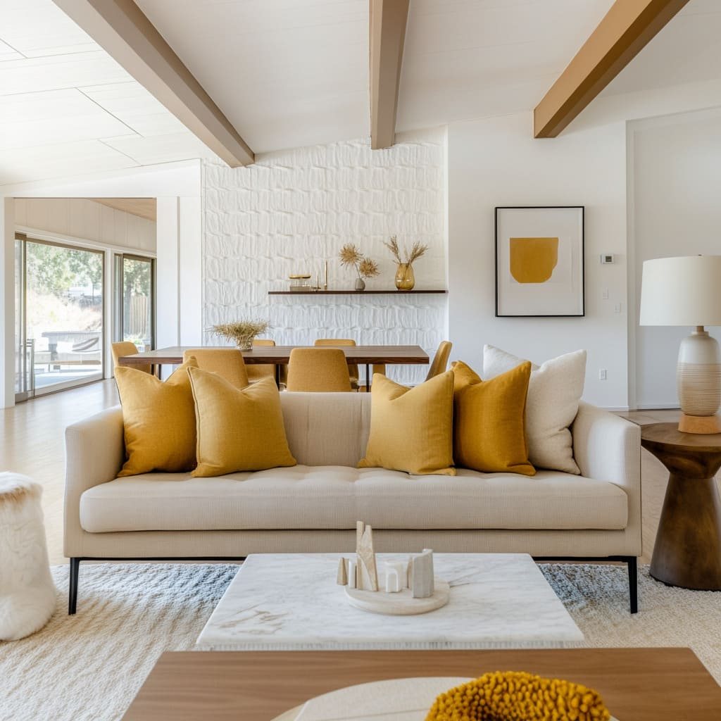 How Designers Use Yellow For A Stylish, Balanced Living Room inside Why Designers Are Embracing Mustard Yellow Accents in Modern Homes for 2026