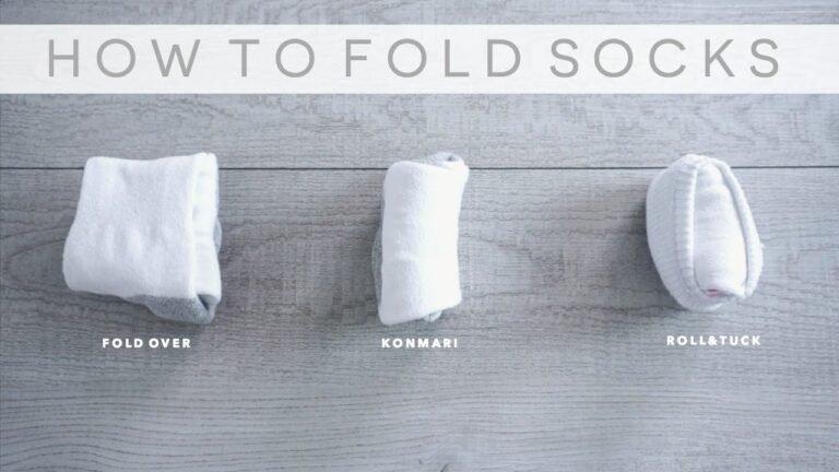 How To Fold Socks: The Best Methods For Space-Saving - Great Shine Home ... with Folding Station Laundry Room