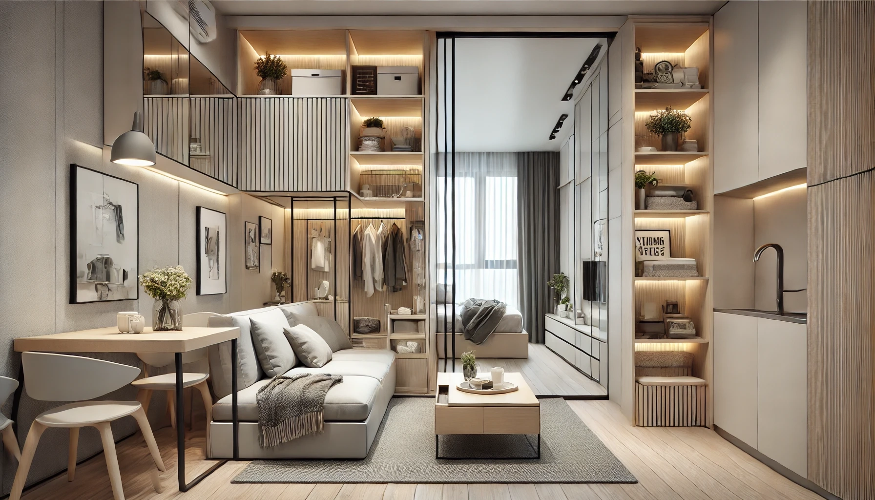 How To Maximize Space In Small Apartments: Smart Design Tips ... pertaining to Jewelry Organization Tips