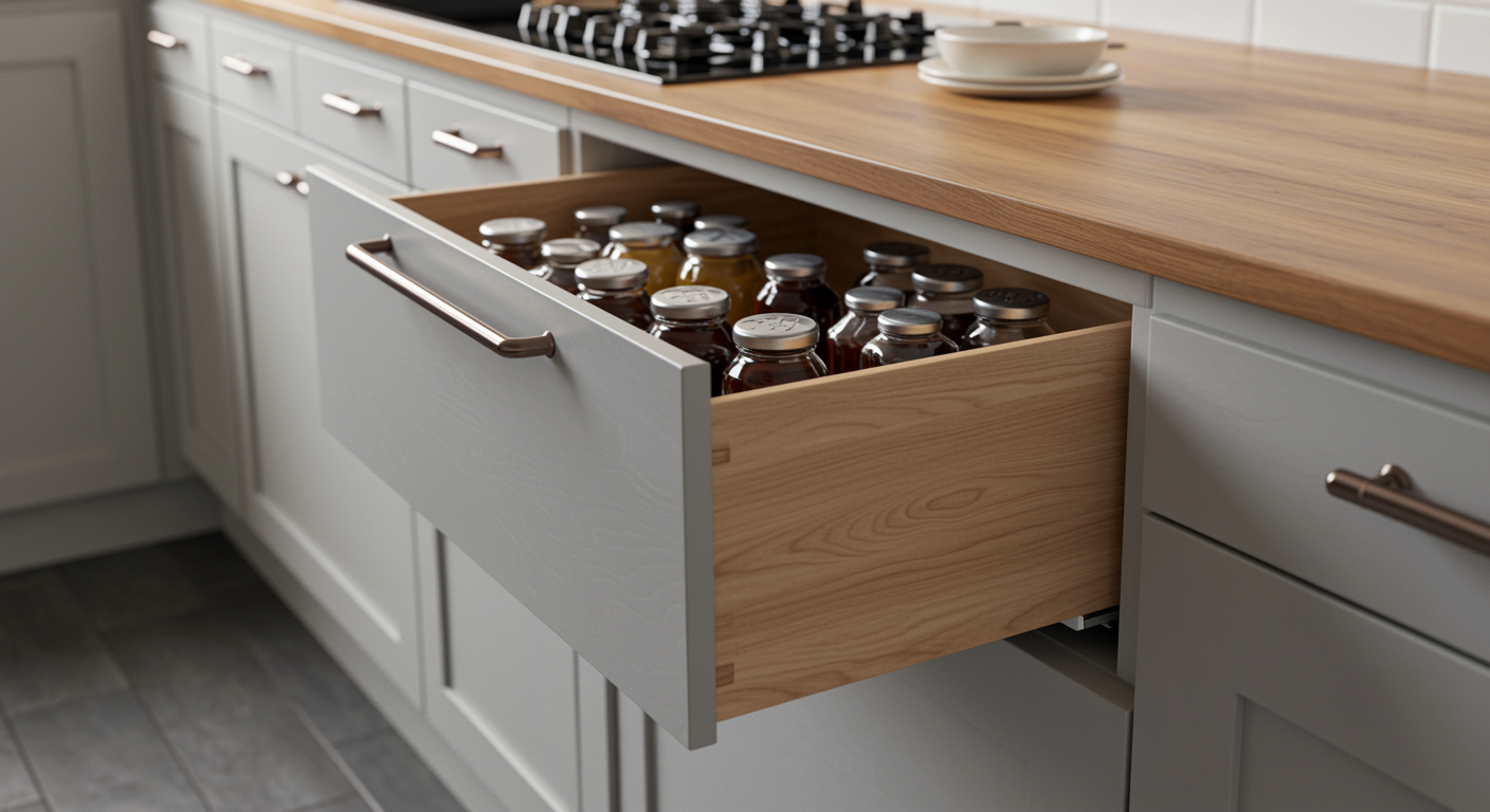 Kitchen Design Secrets For Utilising Awkward Kitchen Inch inside Nightstand Styling Tips