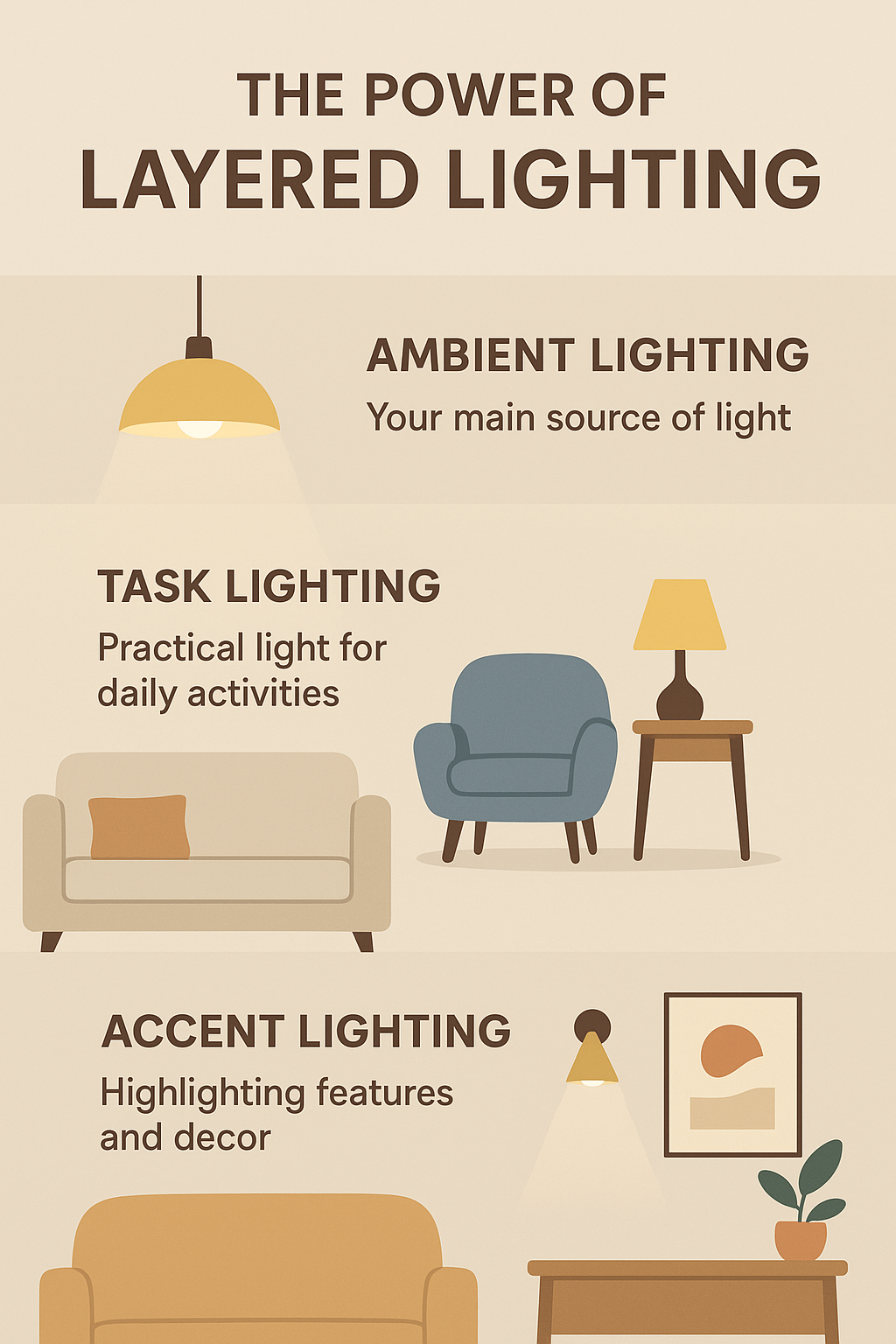 Lighting Ideas To Transform Your Home - Garden Nest Living in Clever Accent and Task Lighting Ideas to Transform Your Darkest Corners