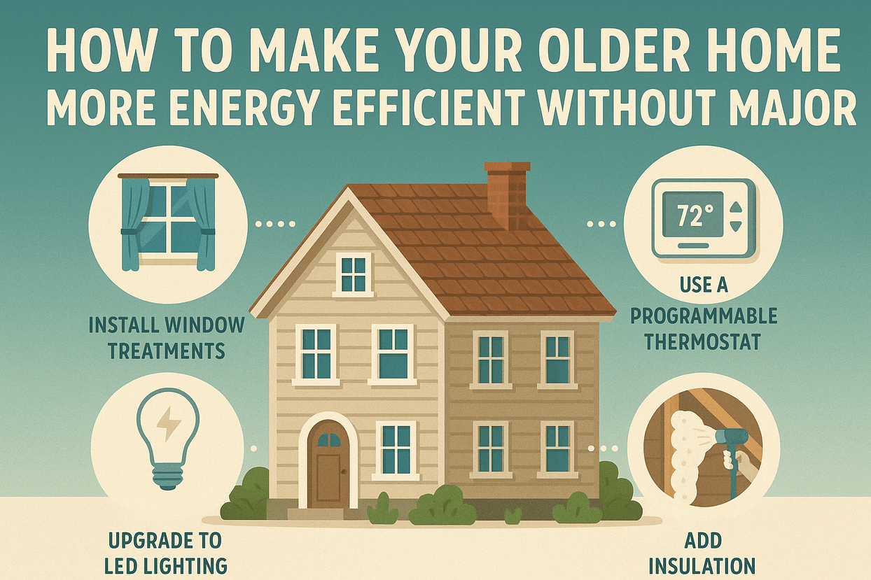 Make Your Older Home Energy Efficient—No Big Reno Needed regarding Smart steps to make your older home way more energy efficient